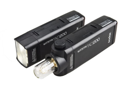 Flash De Estudio Y Cámara Godox Ad200