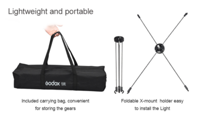 LED FL100 FLEXIBLE de 40X60CM GODOX - Imagen 3