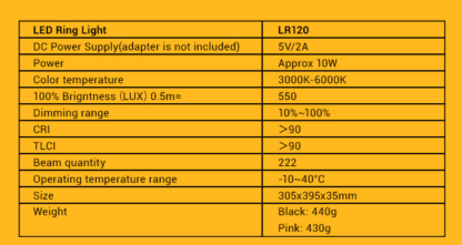 LED CIRCULAR LR 120 GODOX - Imagen 2